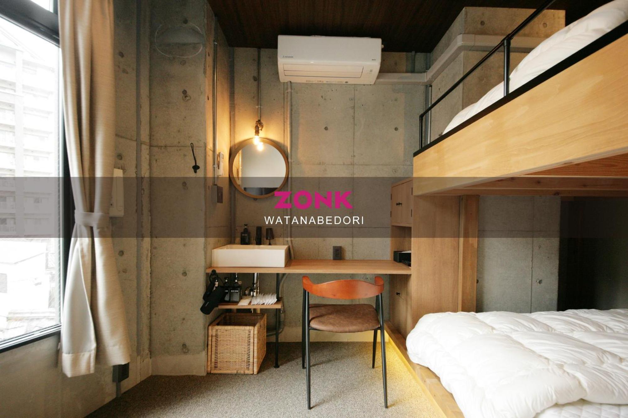Zonk Hotel Tenjin-Watanabedori Fukuoka  Buitenkant foto